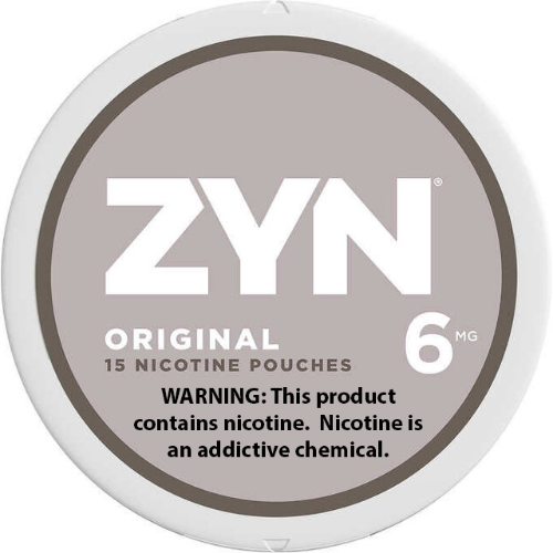 ZYN Nicotine Pouches | Original | 6MG