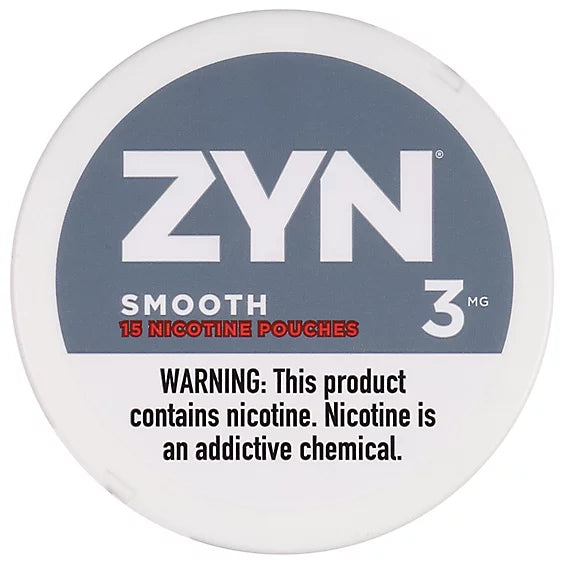 ZYN Nicotine Pouches | Smooth | 3MG