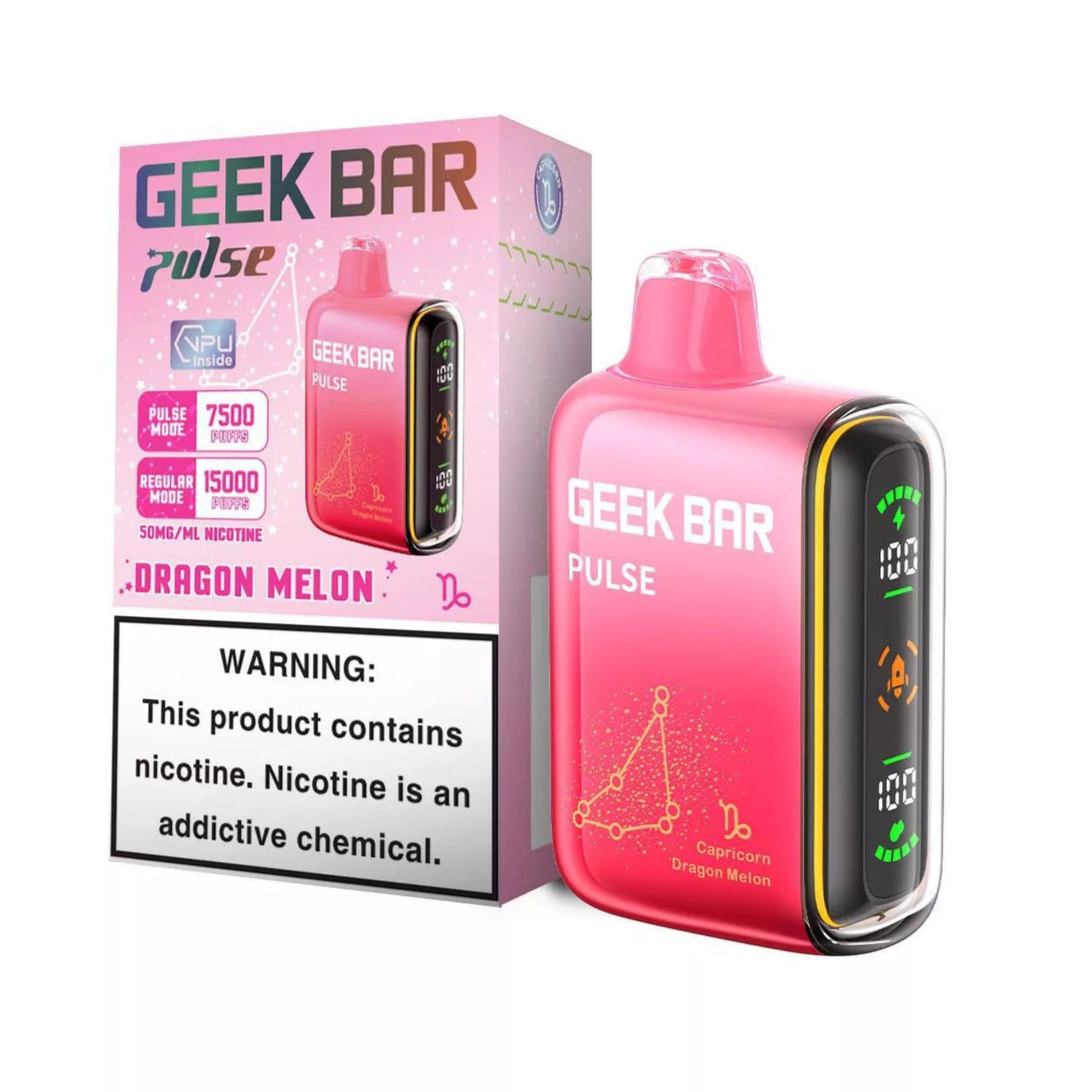 Geek Bar Pulse Disposable | Dragon Melon