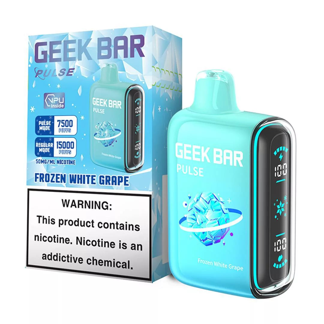 Geek Bar Pulse Disposable | Frozen White Grape