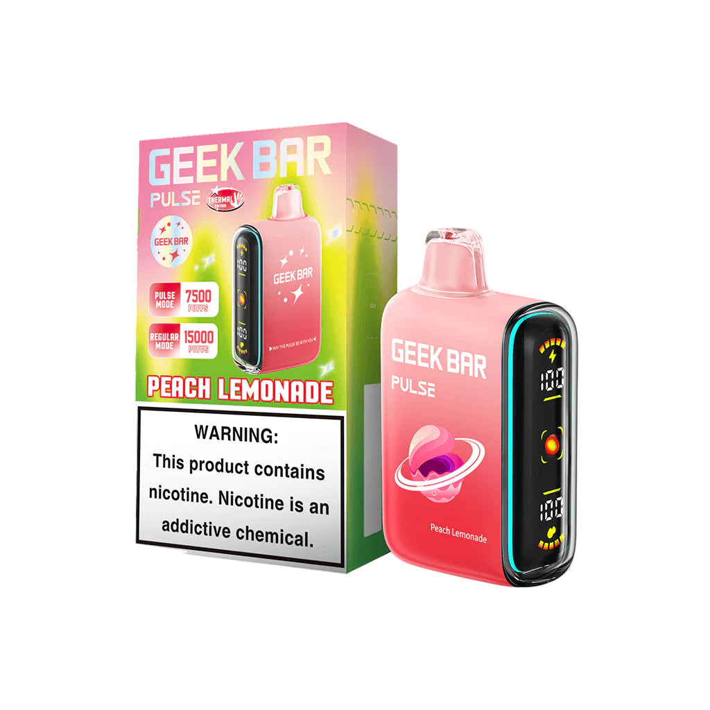 Geek Bar Pulse Disposable - Peach lemonade