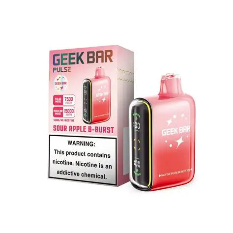 Geek Bar Pulse Disposable - Sour apple b-burst