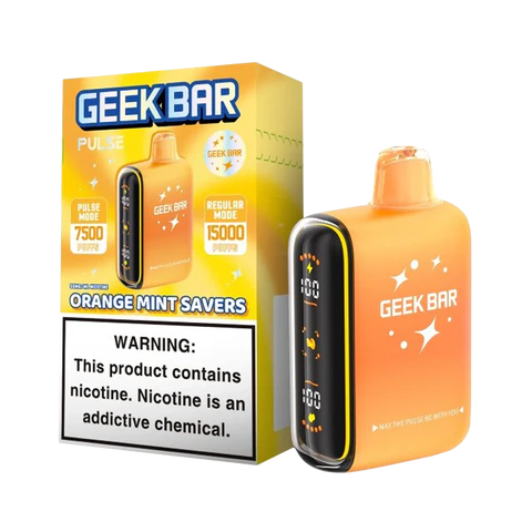 Geek Bar Pulse Disposable - Orange mint savers