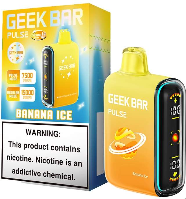 Geek Bar Pulse Disposable - Banana ice