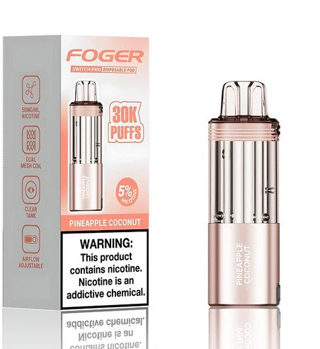 Foger Switch PRO 30K Disposable Pods - Pineapple Coconut