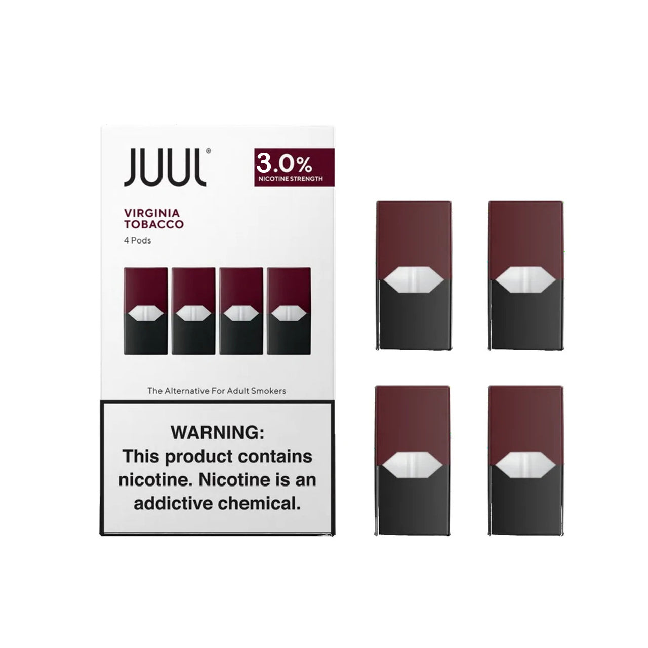 Juul Pod Flavor 3% 1 Pack - 4 Pods (Copy)