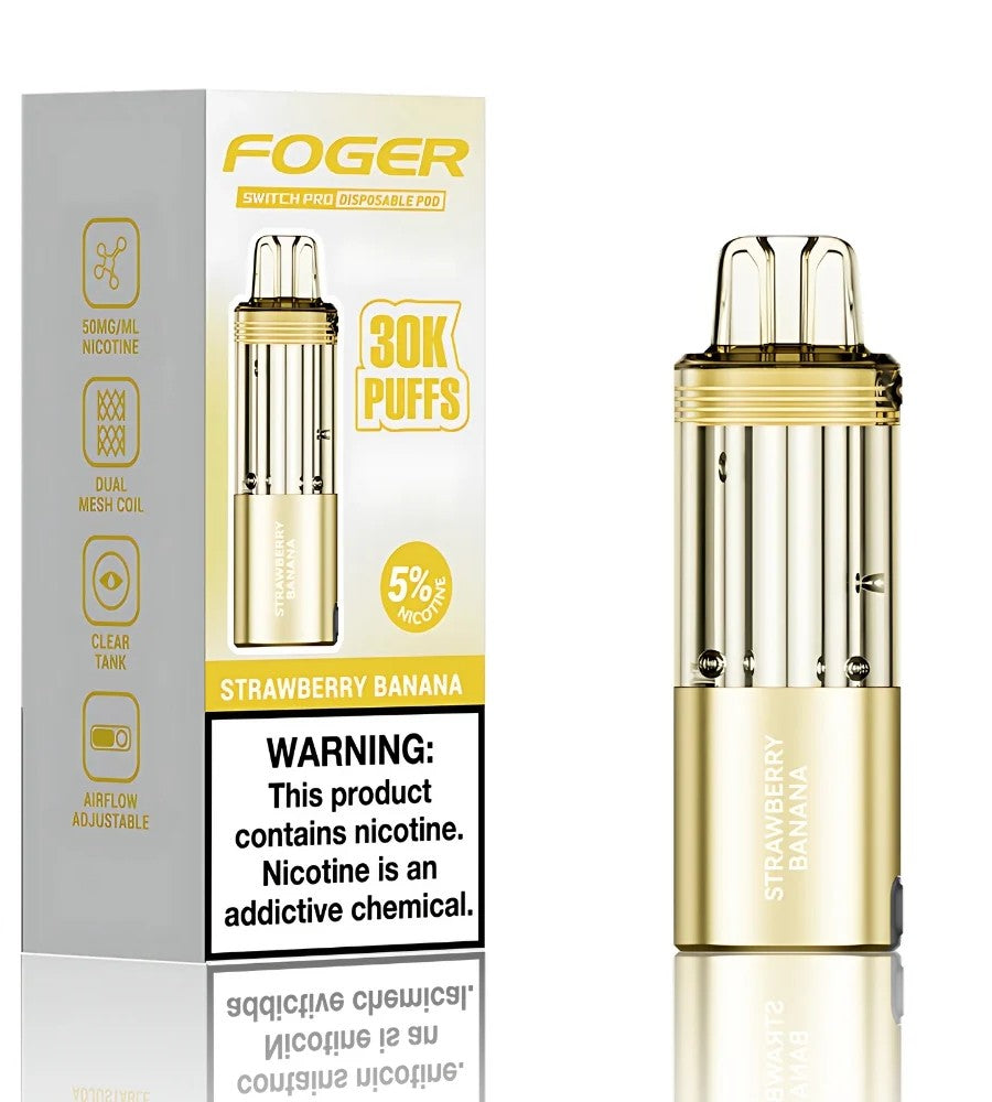 Foger Switch PRO 30K Disposable Pods - Strawberry Banana