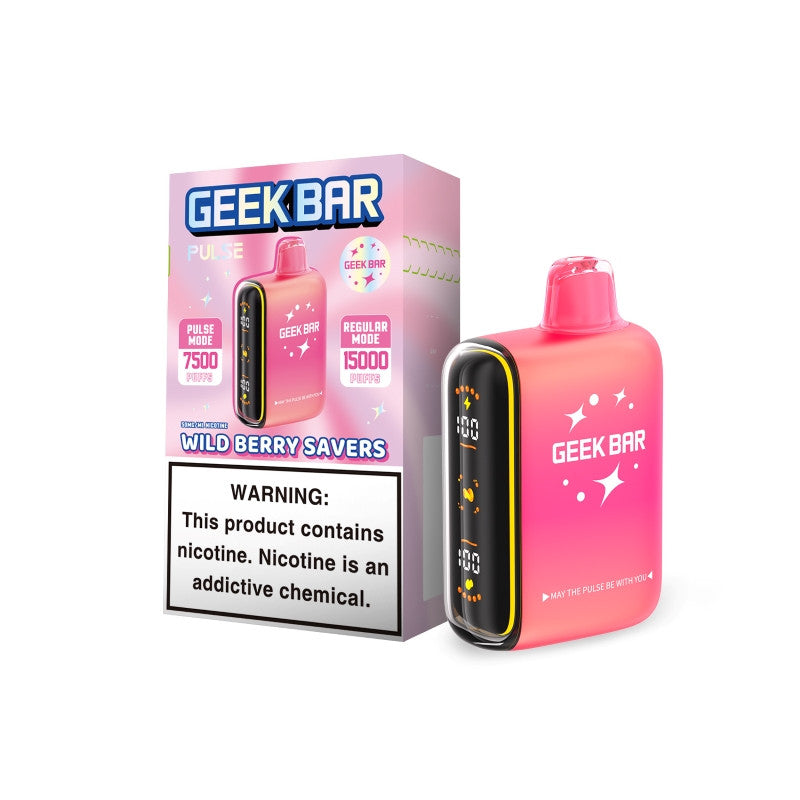 Geek Bar Pulse Disposable - Wild berry savers